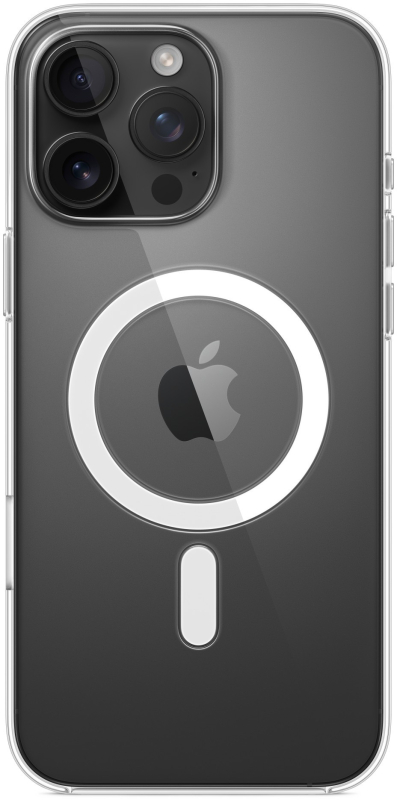 Чехол Apple для iPhone 16 Pro Max with MagSafe, прозрачный