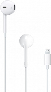 Apple EarPods с коннектором Lightning MMTN2ZM/A White